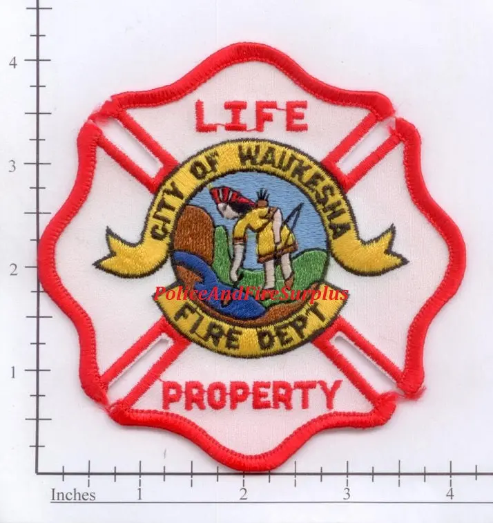 Wisconsin - Waukesha Fire Dept Patch 1
