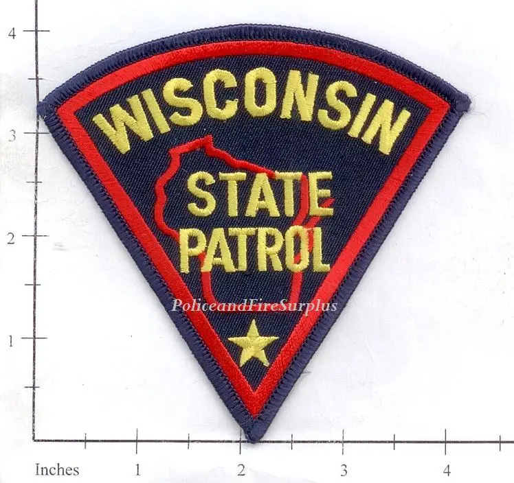 Wisconsin - Wisconsin State Highway Patrol Police Dept Patch 1