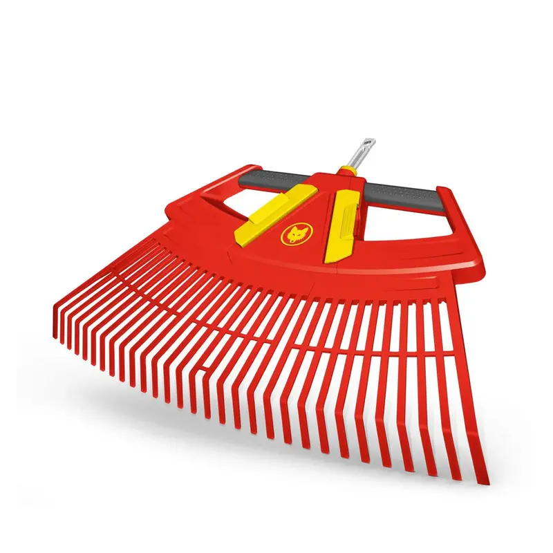 Wolf-Garten 4-In-1 Leaf Rake - 3 Working Widths 20, 48 And 76Cm And A Scoop 1