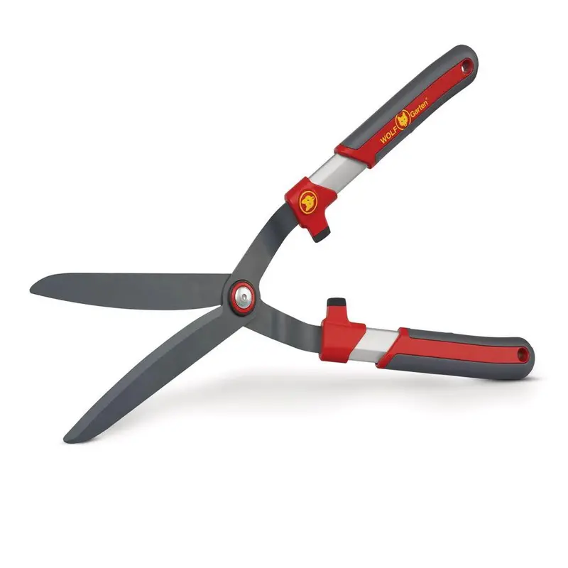 Wolf-Garten Hs-Cp Grey Handle Curved Hedge Shears - Perfect For Precision Pruning 1