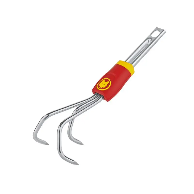 Wolf-Garten La-M Mini Cultivator - 3 Strong Steel Prongs Able To Break Through The Toughest Soil 1