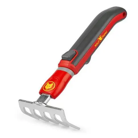 Wolf-Garten Lj-M/Zm 015 Mini Rake & Mini Handle -  Perfect Starting Item For Any Compact Gardening Collection. 1