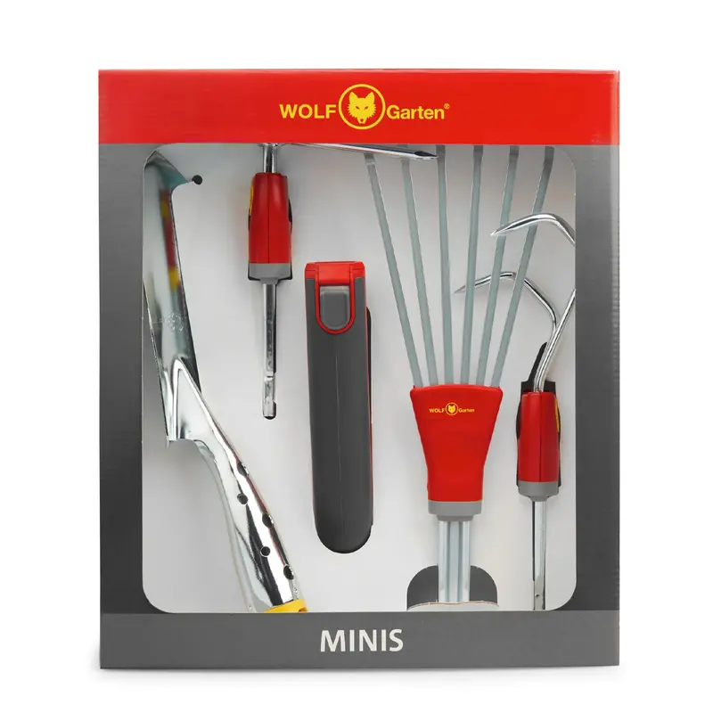 Wolf-Garten P243 Set - Everything You Need For Small Gardens. Comes With A Handle 1