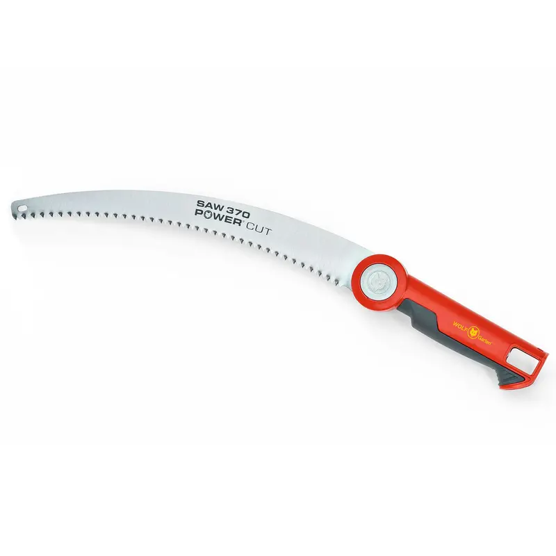 Wolf-Garten Power Cut Prune Saw 370 - 36Cm Serrated Saw Blade, Great For Thick Branches Even On High Trees 1