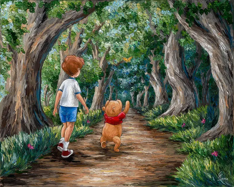 Wooded Path - Jennifer Lanna 1
