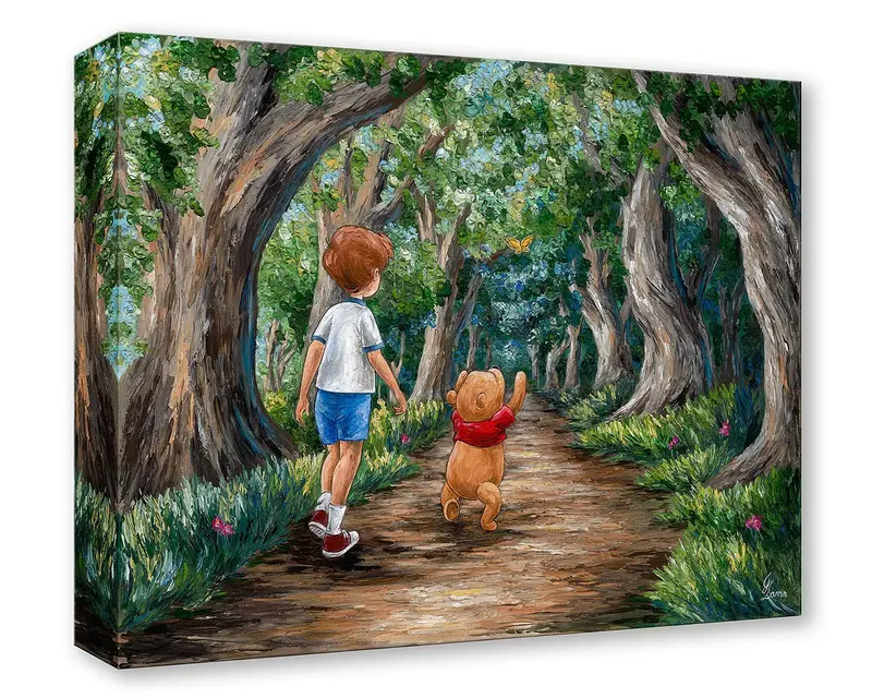 Wooded Path - Treasure On Canvas 1