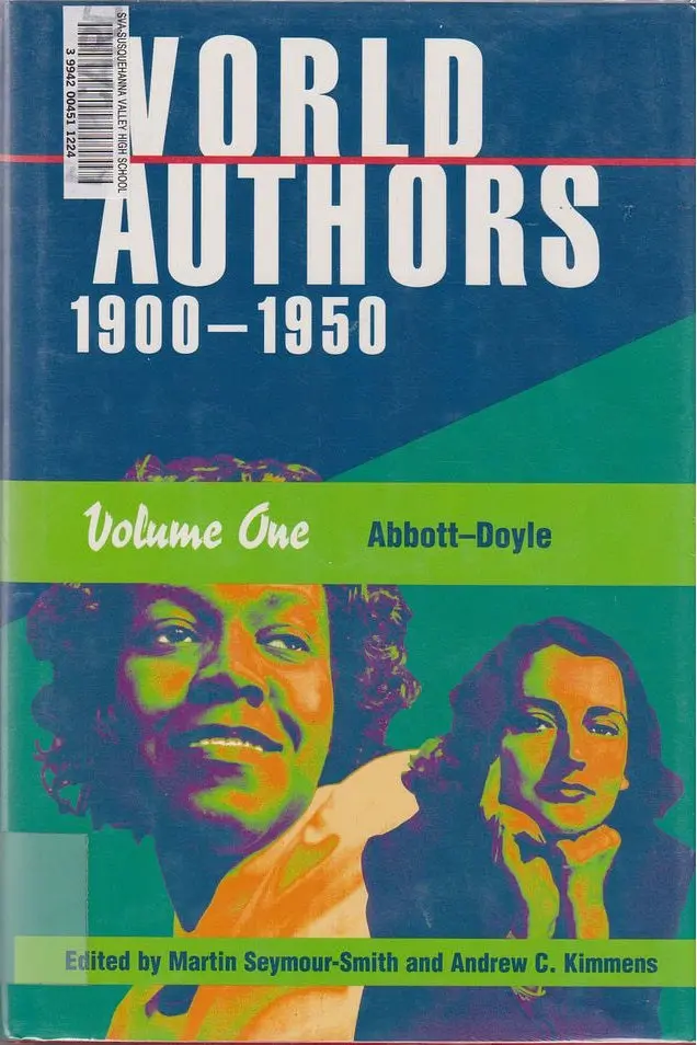 World Authors: 1900-1950: Volumes 1-4 1