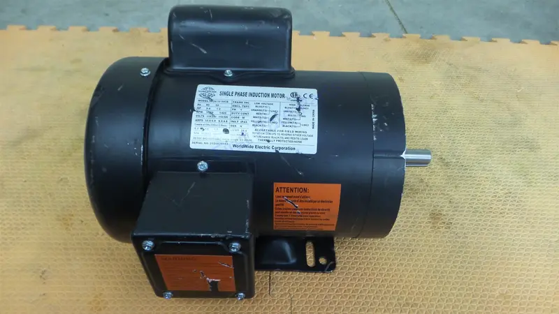 Worldwide Nt34-18-56Cb General Purpose Motor 3/4Hp 56C 115V 230V 1Ph 1
