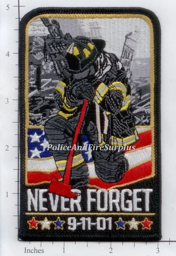 Wtc - Never Forget Fire Dept Patch V12 1