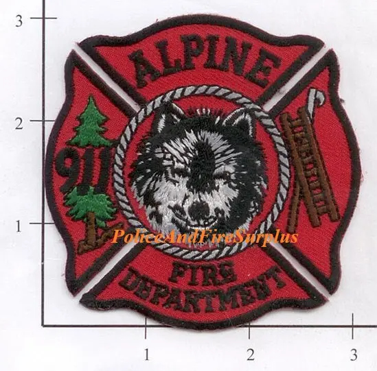 Wyoming - Alpine Fire Dept Patch 1