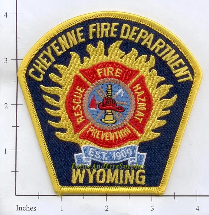Wyoming - Cheyenne Fire Dept Patch V2 1