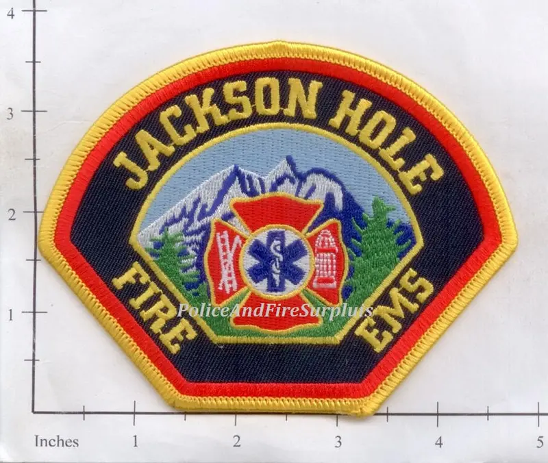 Wyoming - Jackson Hole Fire Ems Fire Dept Patch V1 1
