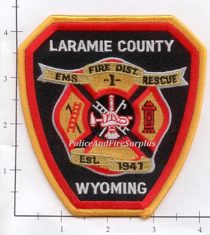 Wyoming - Laramie Fire District Patch 1