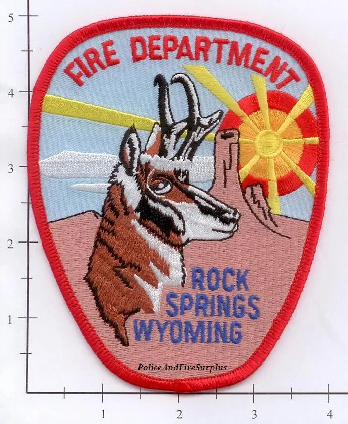 Wyoming - Rock Springs Fire Dept Patch 1