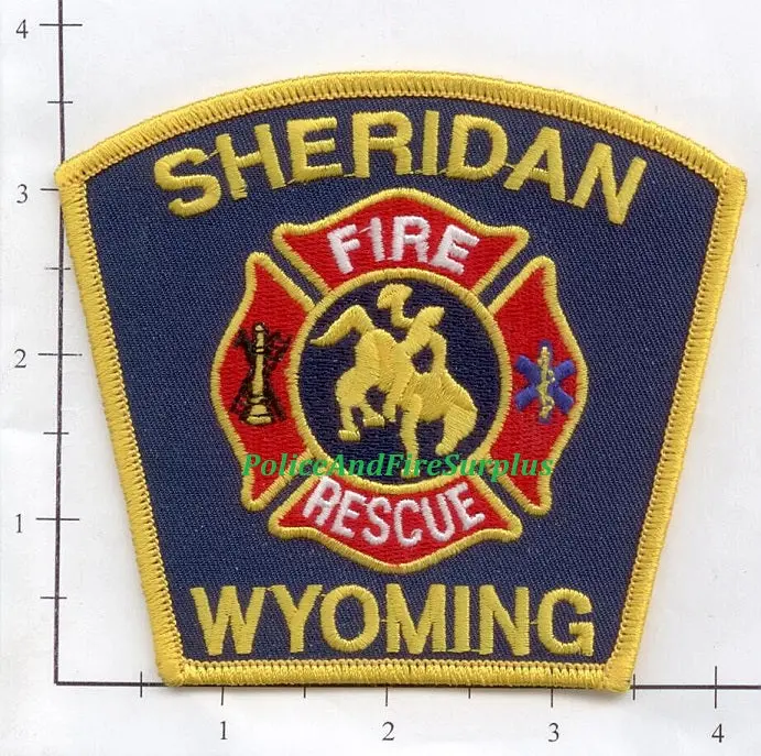Wyoming - Sheridan Fire Rescue Patch 1