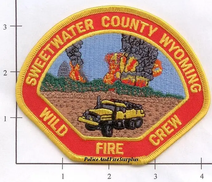 Wyoming - Sweetwater County Wild Fire Crew Patch 1