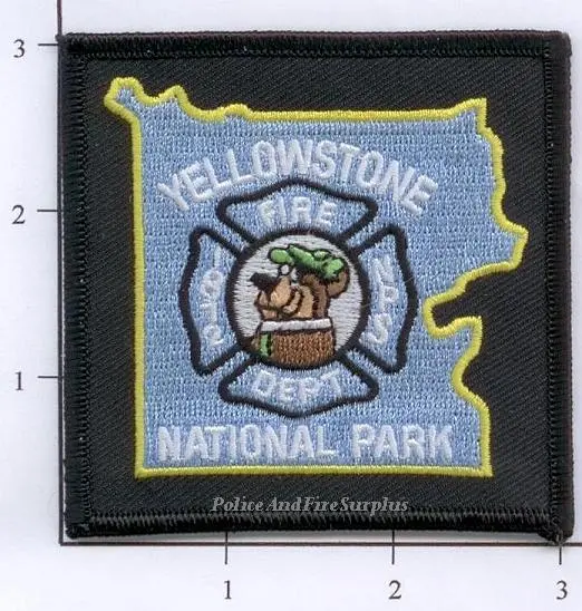 Wyoming - Yellowstone National Park Fire Dept Patch 1