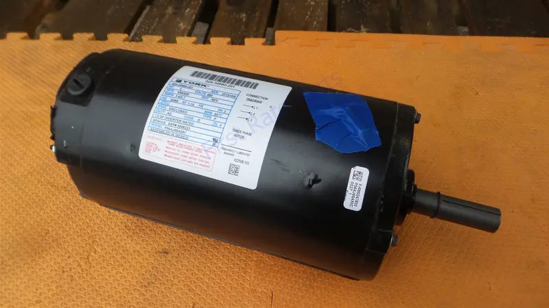 York 024-34980-201 Motor P56aj57a50c P56aj57a50 2 Hp 460V 820 Rpm 3Ph Oem 1