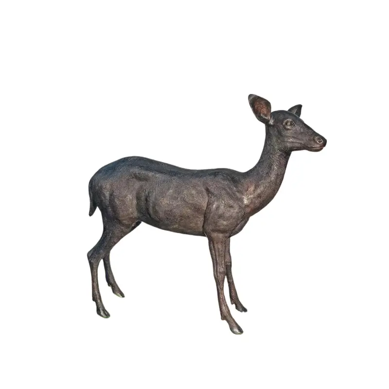 Young Deer Statue Standing 1