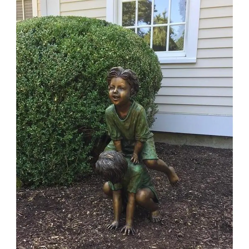 Young Leapfrog Brothers Statue 1