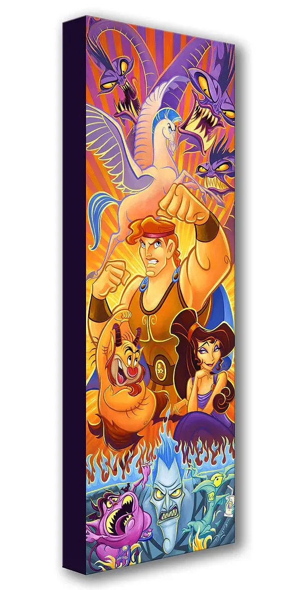 Zero To Hero - Tim Rogerson - Treasure On Canvas 1