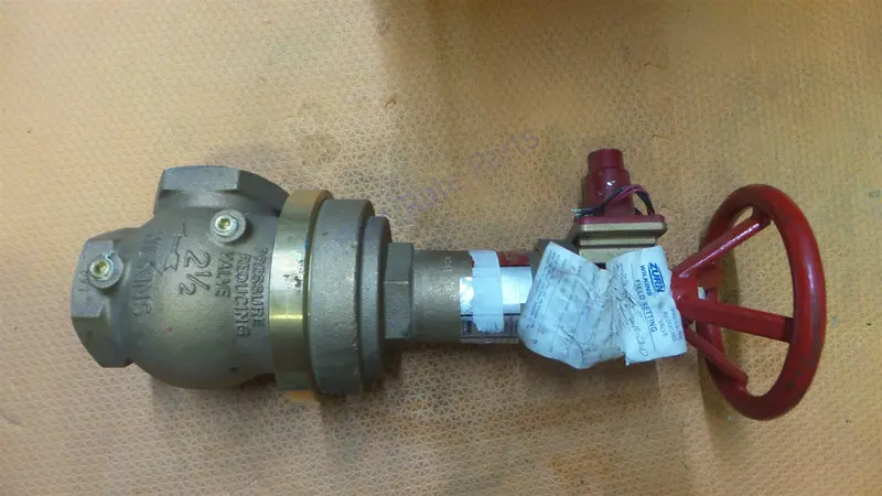 Zurn Wilkins Z3004ss 2.5" Pressure Reducing Fire Sprinkler Control New 1