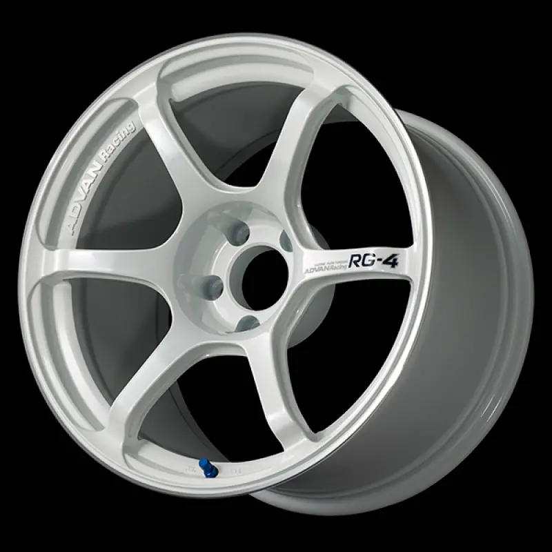Advan Rg-4 Racing White Metallic Alloy Wheel – 17X9.0 1