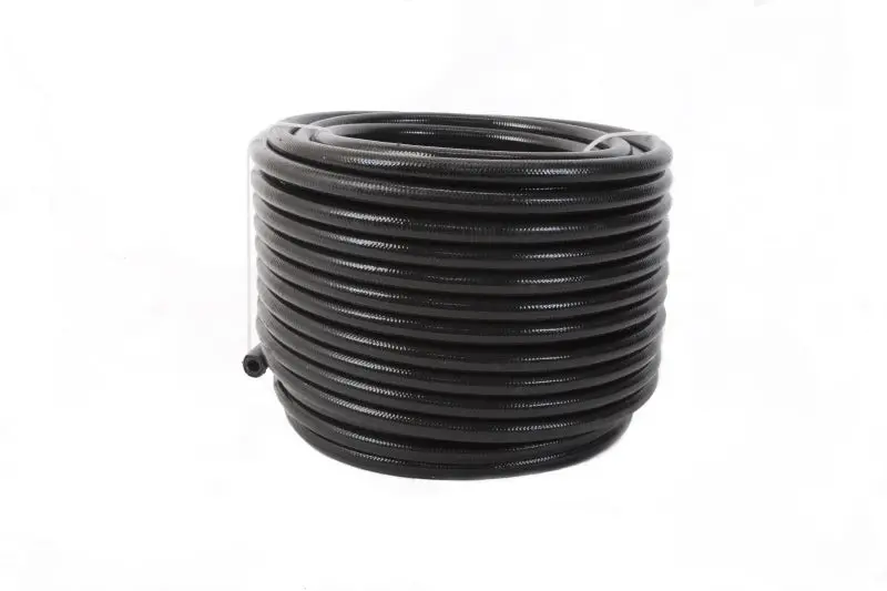 Aeromotive An-10 Black-Jacketed Ptfe Stainless Steel Braided Fuel Hose – 16-Foot Length 1