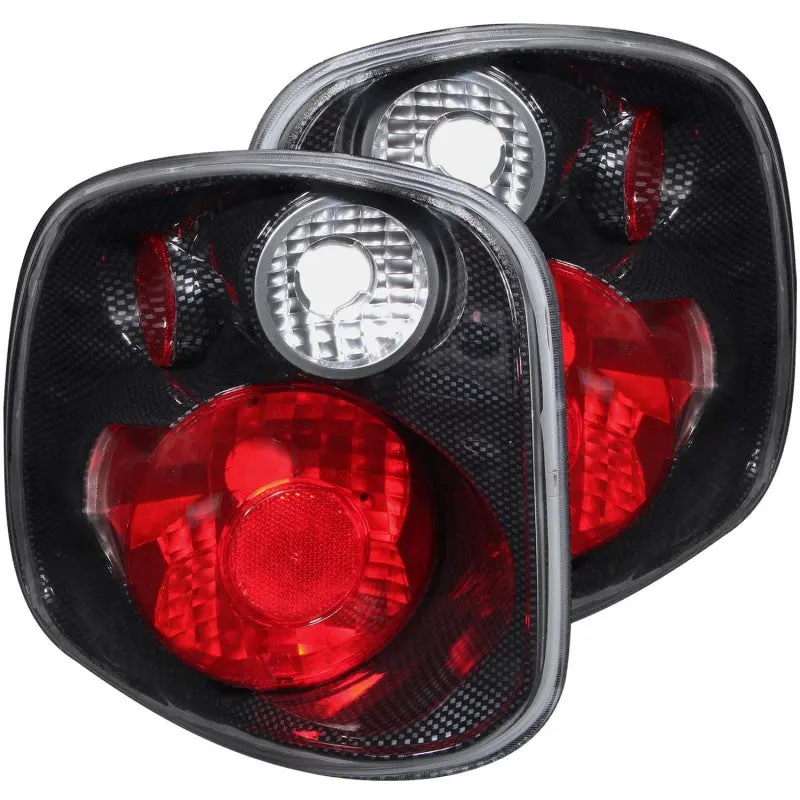 Anzo 2001-2003 Ford F-150 Taillights Carbon 1