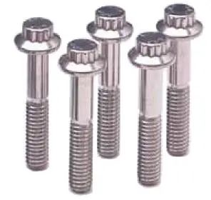 Arp Black Oxide 12-Point Bolts – M6 X 1.0 X 30Mm (5-Pack) 1