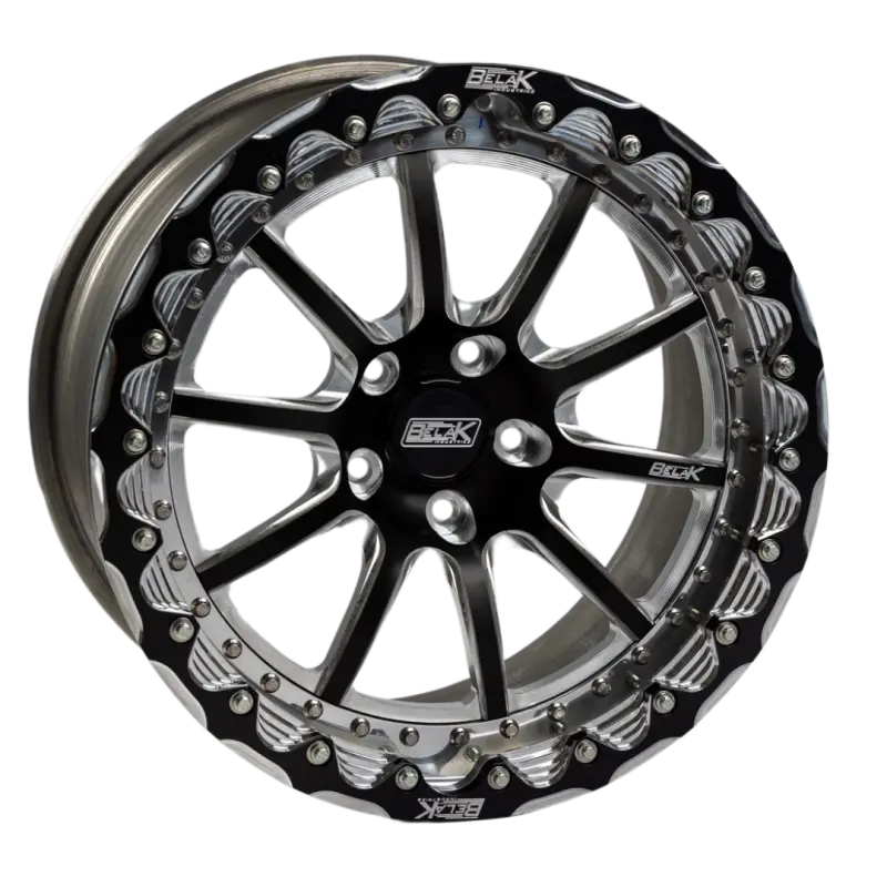 Belak Series 4 Single Beadlock Wheel – 18X9, 5X120, 5.75" Backspace, High-Pad Design 1