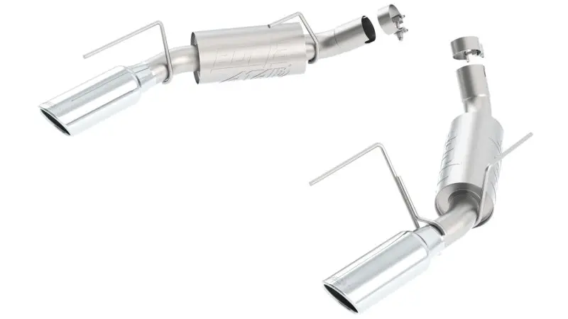 Borla Atak Rear-Section Exhaust – Aggressive Sound Tuning For 2005–2009 Mustang Gt And Bullitt 4.6L V8 1