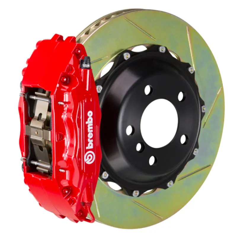Brembo Gt Big Brake Kit For 2002–2006 Infiniti Q45 – Front Slotted 2-Piece Rotors (355X32Mm) & 4-Piston Calipers 1