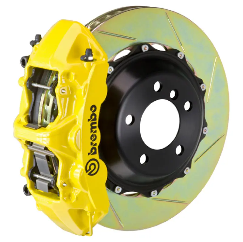 Brembo Gt Front Brake Kit For 2014–2015 Lexus Is250/Is250 F-Sport Awd – 6-Piston Calipers, 380X32Mm Slotted Two-Piece Rotors 1