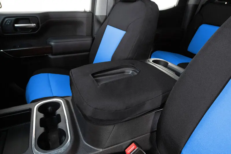 Covercraft 19-24 Subaru Ascent Endura Precisionfit Custom Second Row Seat Covers - Blue/Black 1
