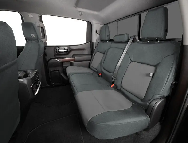 Covercraft Endura Precisionfit Seat Covers For 2019–2024 Subaru Forester — Front Row, Charcoal/Silver Two-Tone 1