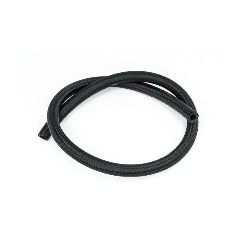 Deatschwerks 8An Black Nylon-Braided Fuel Hose — 3-Foot Length, Compatible With Cpe Systems 1
