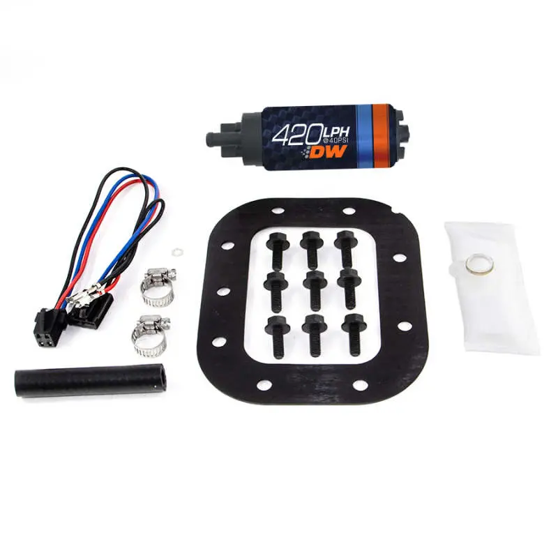 Deatschwerks Dw420 In-Tank Fuel Pump – 420 Lph, Complete Install Kit For 1990–1996 Corvette 5.7L 1