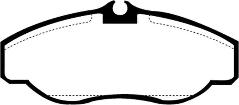 Ebc 99-03 Land Rover Discovery (Series 2) 4.0 Greenstuff Front Brake Pads 1