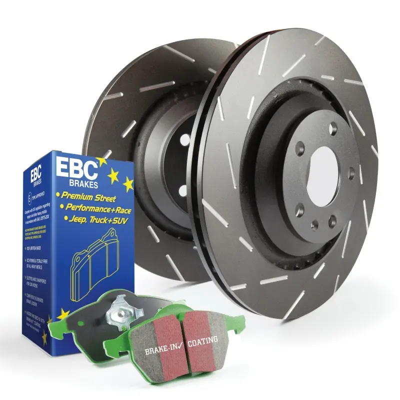 Ebc Greenstuff Brake Pad And Usr Rotor Kit (S2 Series) 2