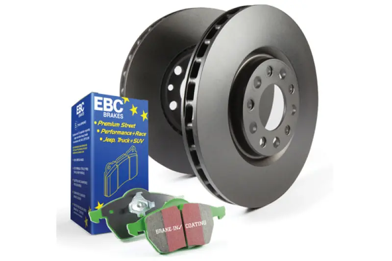 Ebc S14 Brake Kit – Greenstuff High-Friction Pads With Rk Rotors 1