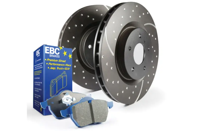 Ebc S6 Brake Kit: Bluestuff Performance Pads & Gd Sport Rotors 1
