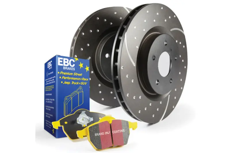 Ebc Yellowstuff High-Performance Brake Pad & Gd Sport Rotor Kit (S5 Series) 1