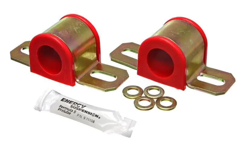 Energy Suspension 28Mm Red Sway Bar Bushings – Universal Non-Greasable Design 1