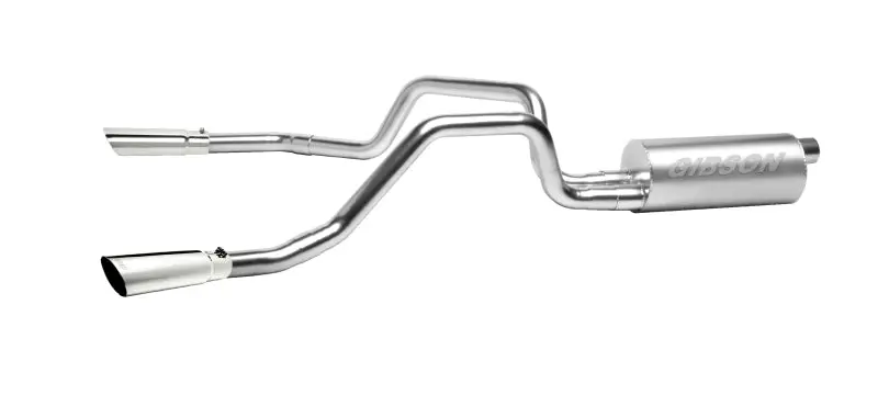 Gibson Stainless Steel Cat-Back Dual Split Exhaust System – 1988–1993 Chevrolet C1500 Cheyenne 5.7L (2.5" Diameter) 1