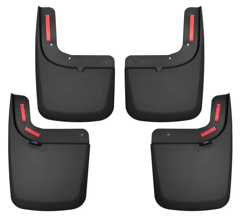 Husky Liners Mud Guards For 2017 Ford F-250/F-350 Super Duty – Front & Rear With Flares 1