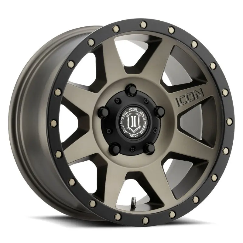 Icon Rebound 18X9 5X150 25Mm Offset 6In Bs 110.1Mm Bore Bronze Wheel 1