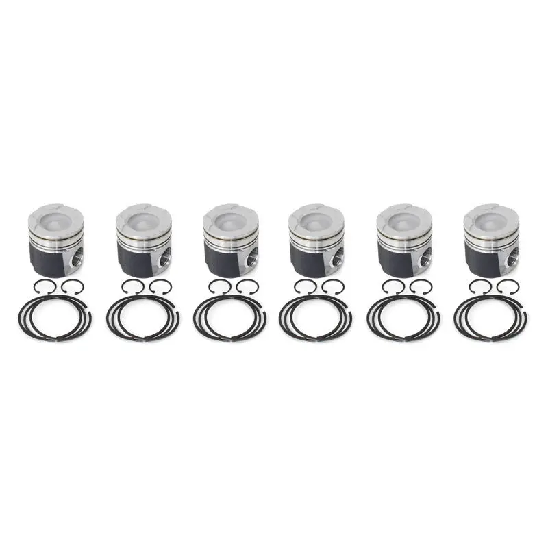 Industrial Injection Dodge 12V Mahle Piston .020 Oversized Coated Champ. Fly Cut 1
