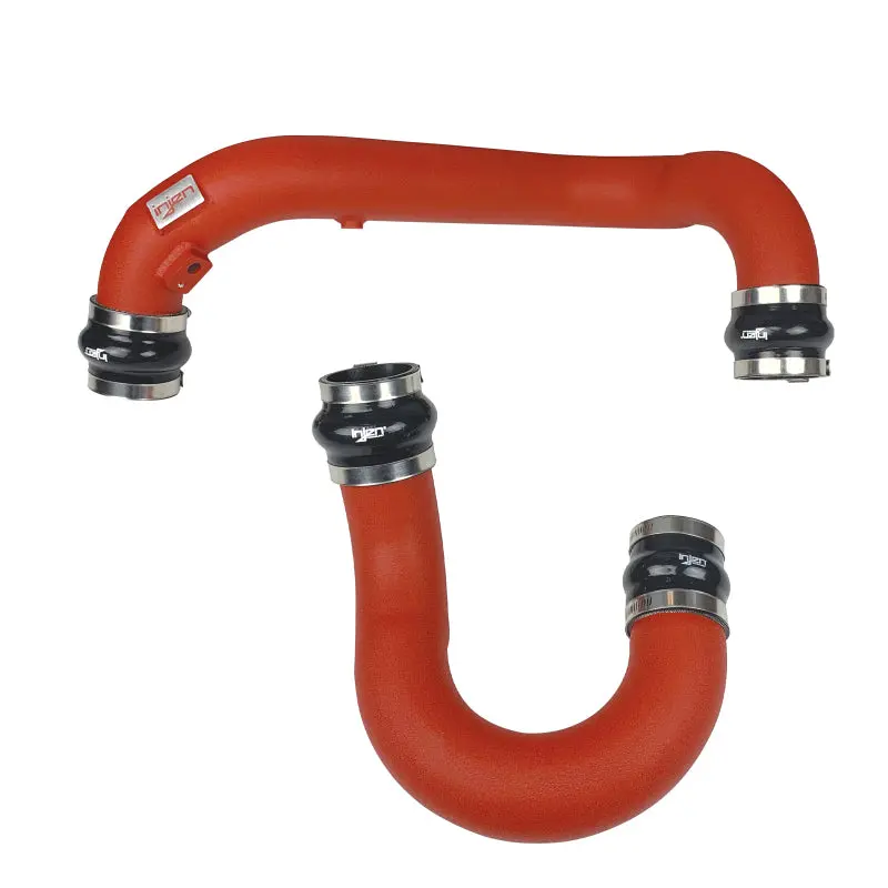 Injen Wrinkle-Red Intercooler Piping Kit – For 2018–2019 Audi S4/S5 B9 (3.0L Turbo V6) 1