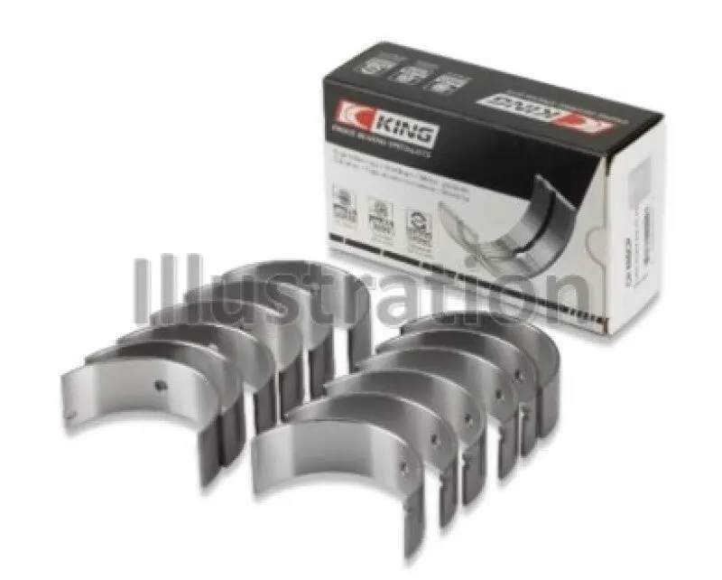 King Engine Bearings Chrysler 226 (3.7L) (Size +0.50Mm) Connecting Rod Bearing Set 1